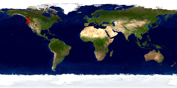 [image of the world with lab location marked]